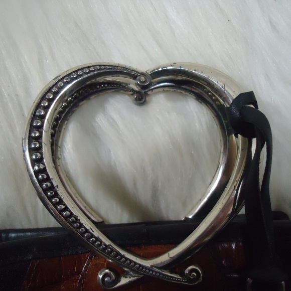 Brighton Brown & Tan Perfect Little Leather Bag - Picture 6 of 7